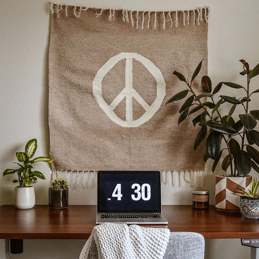 Peace Blankestry | Wall Blanket