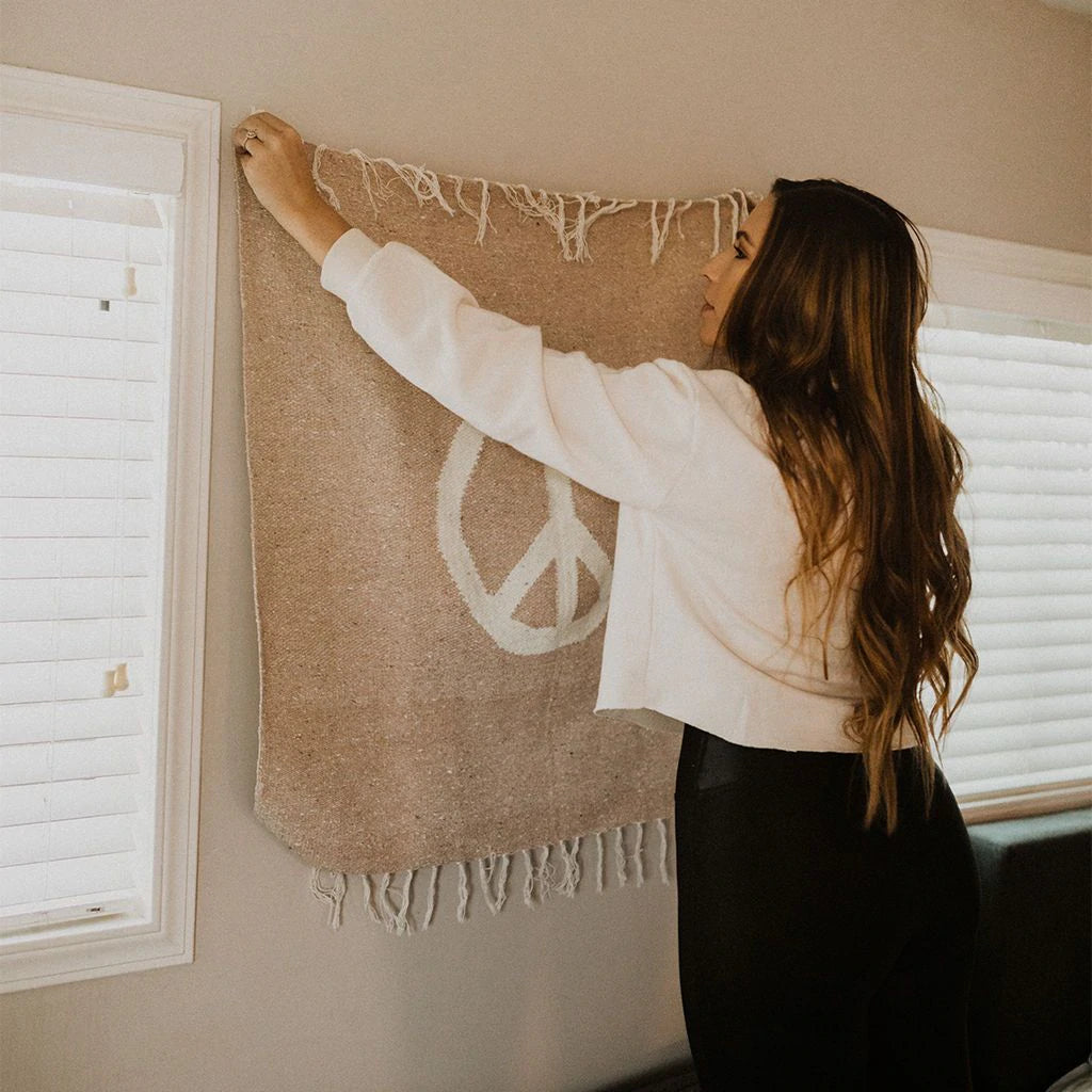 Peace Blankestry | Wall Blanket