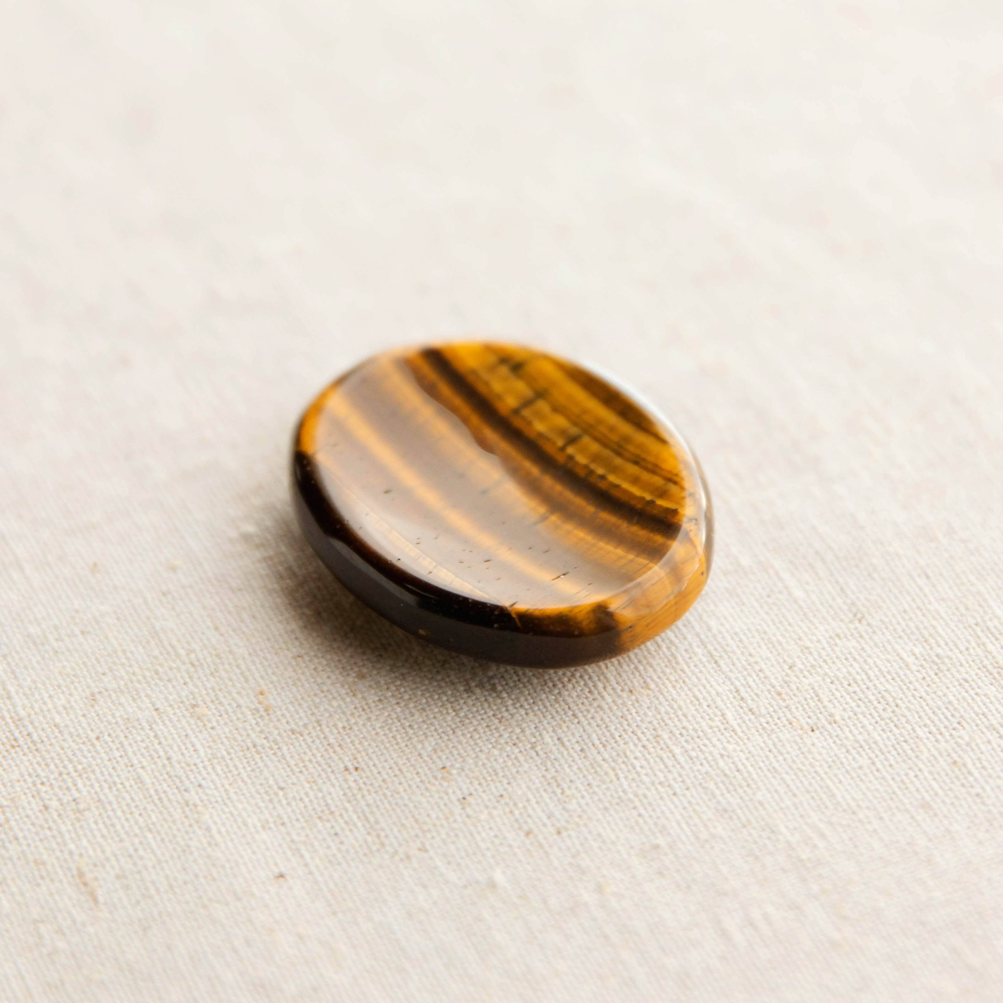 Tiger Eye Worry Stone