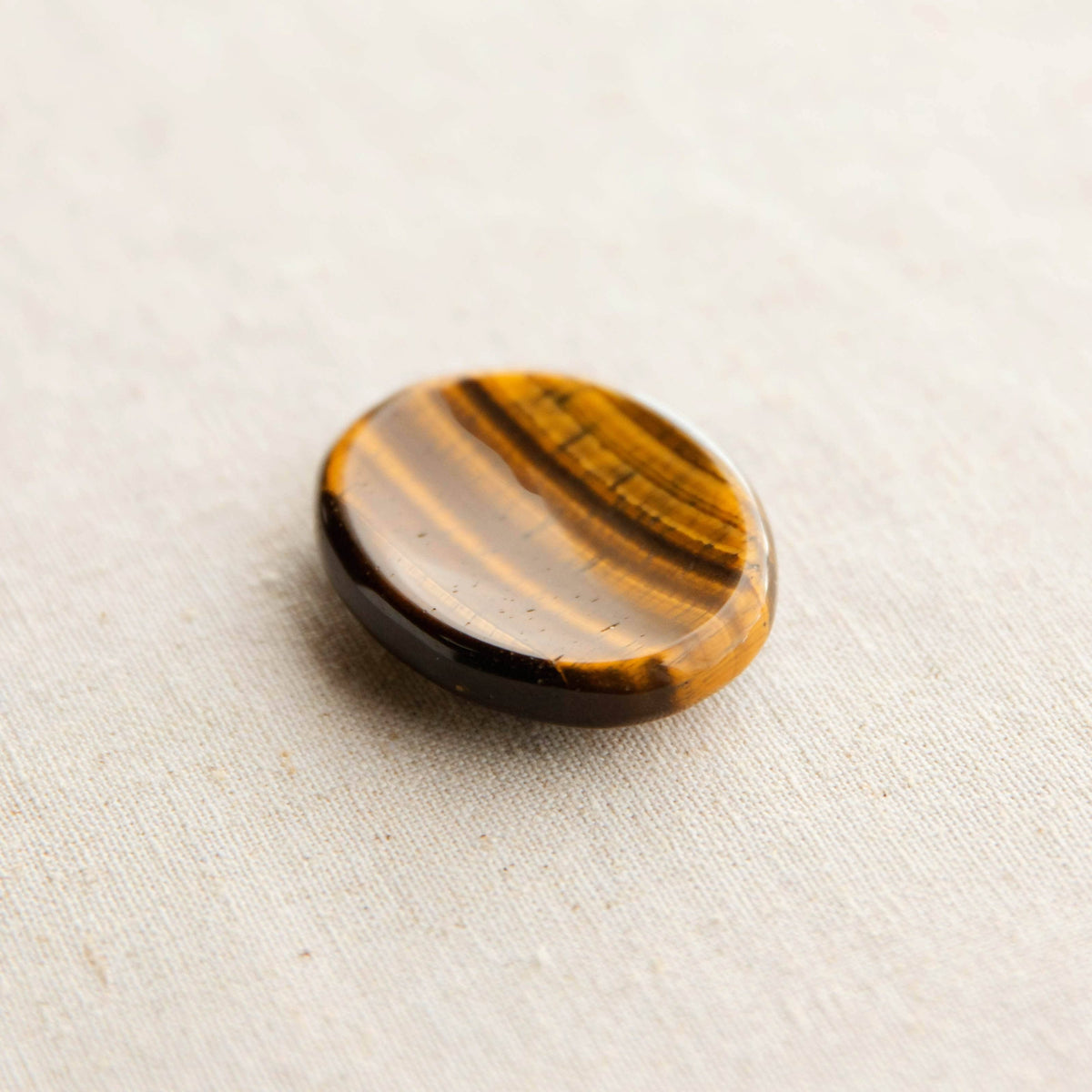 Tiger Eye Worry Stone