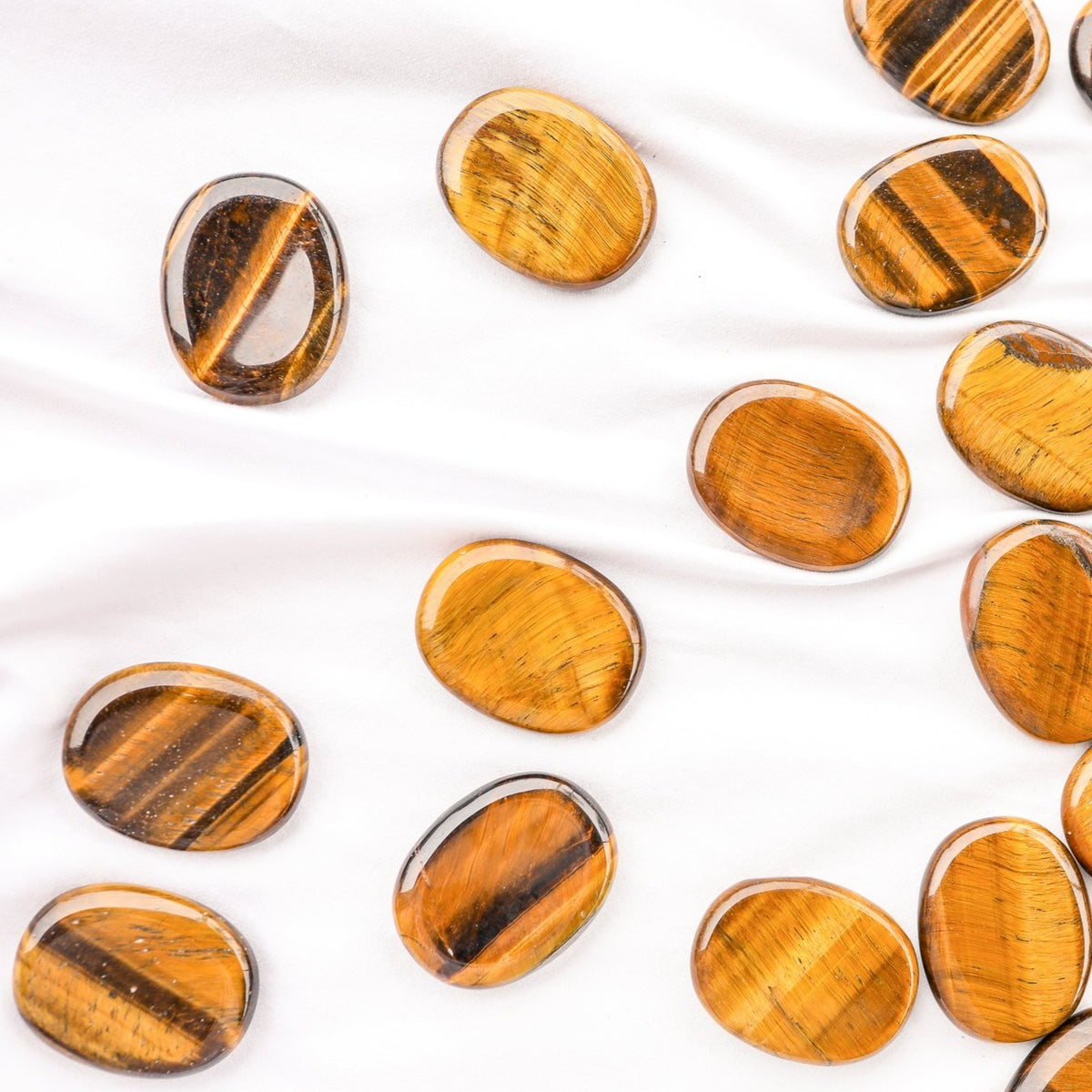 Tiger Eye Worry Stone